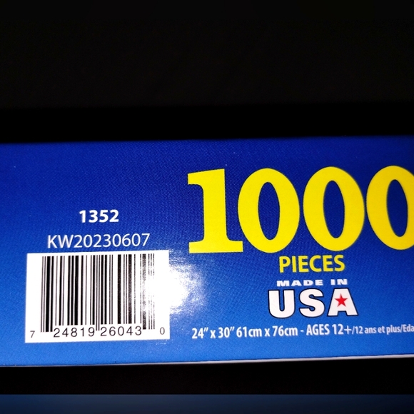 🧩"American Classic" by artist Kevin Walsh 1000 Piece Puzzle - Picture 3 of 3